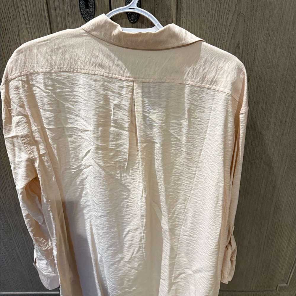 Banana Republic Cream Button Down Shirt
